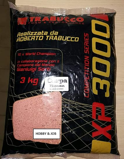 El Trabucco Engodo de Pesca Engodo XP 3000 3 Kg Carpa Roja es un producto de alta calidad garantizado por el fabricante. El envío es seguro y confiable, con paquetes robustos.