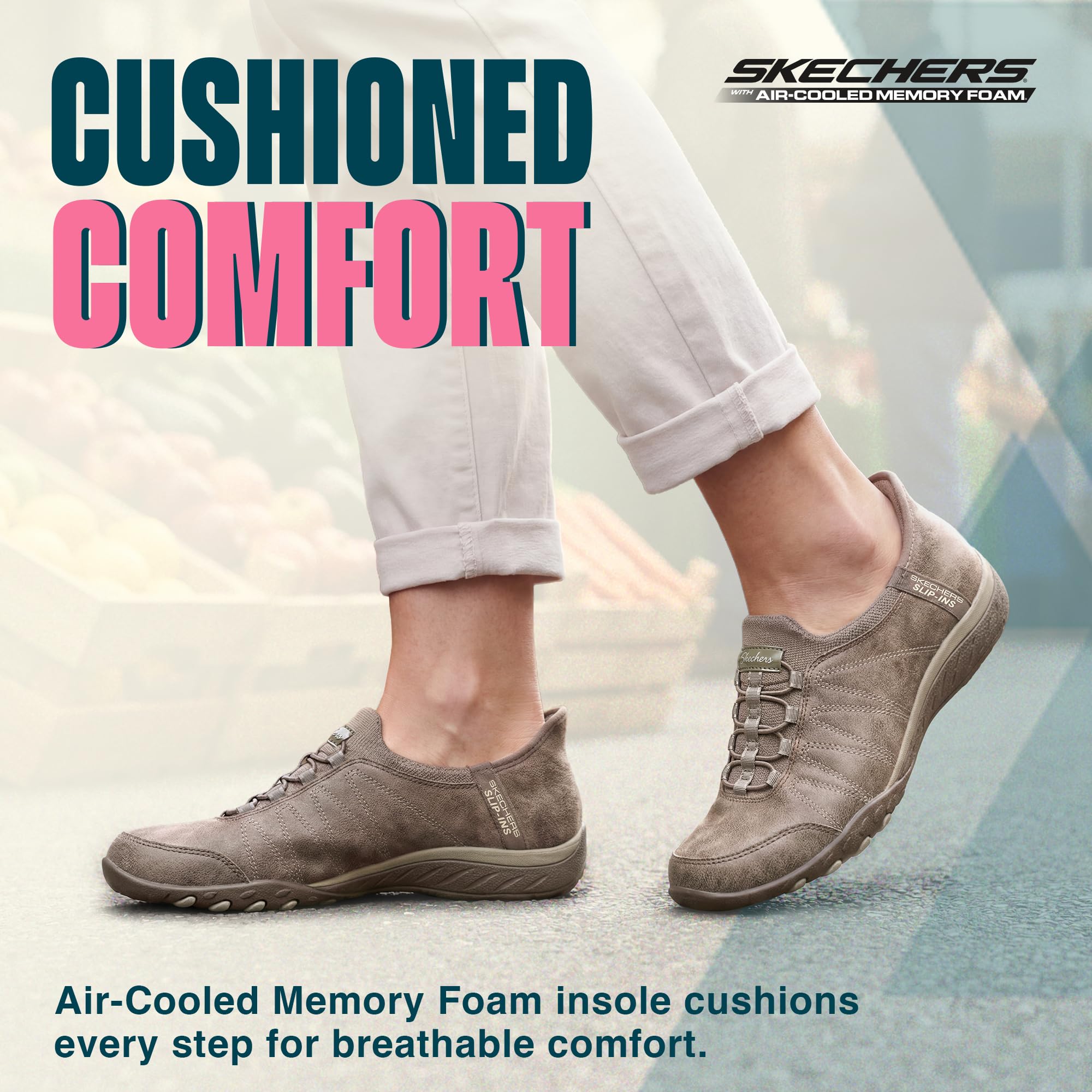 Skechers Kobiety Oddychanie - łatwe do noszenia w domuAdidasy