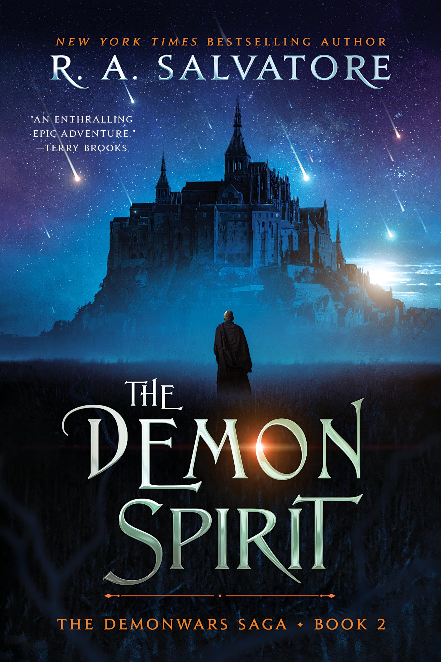 The Demon Spirit The DemonWars Saga, Book 2 by R. A. Salvatore (Paperback Book)