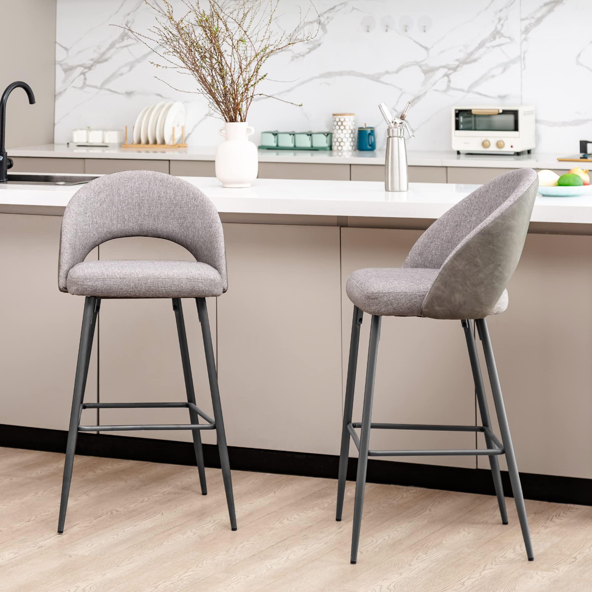 Silver Birch Neptune Stool Neptune Montague High Back Bar Stool