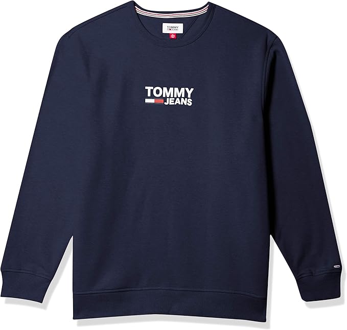 tommy jeans outdoors flag zip fleece