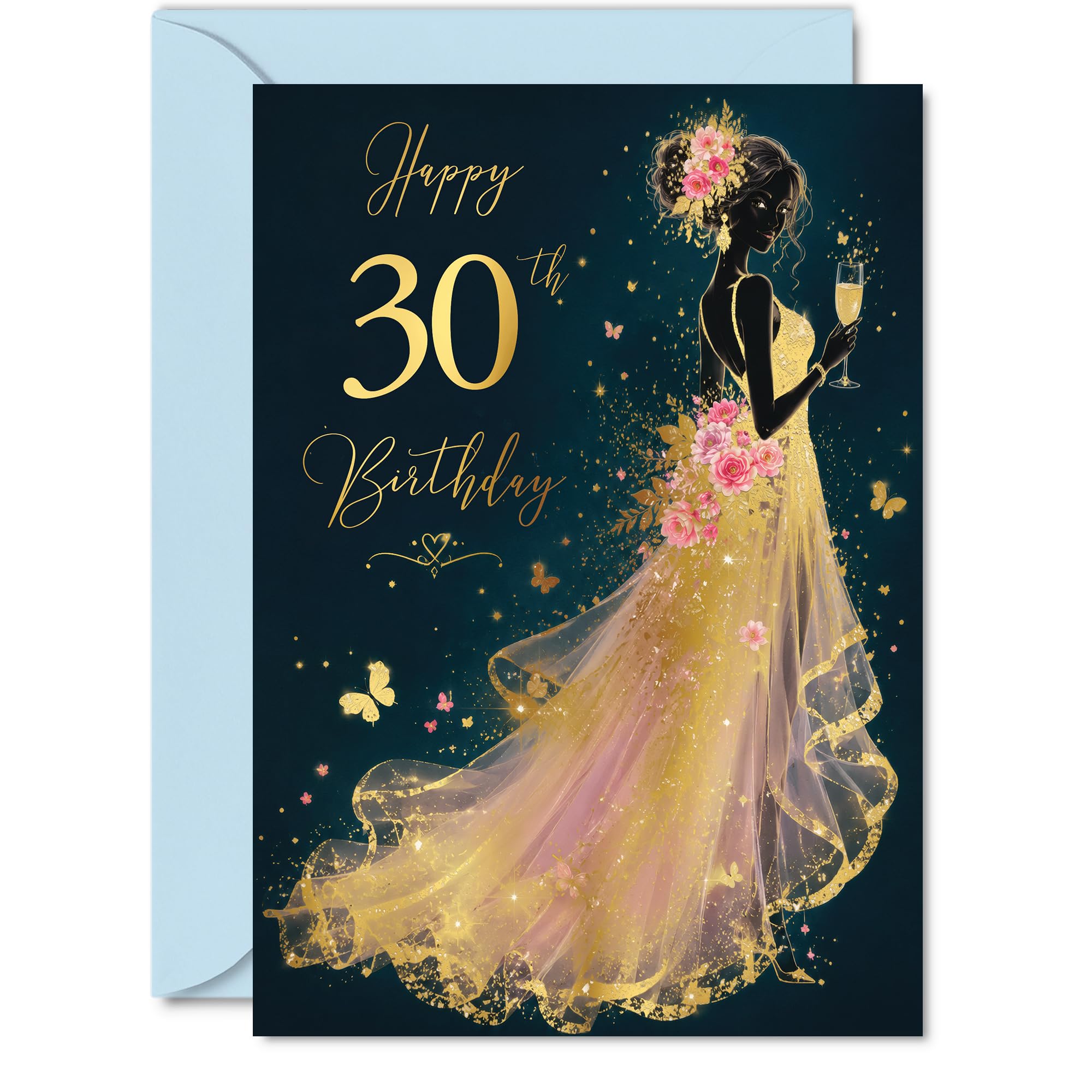 Milestone 30th Birthday Card, Celebrate in Style