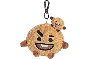 Charming BT21 Shooky Keychain: A Delightful Plush Collectible