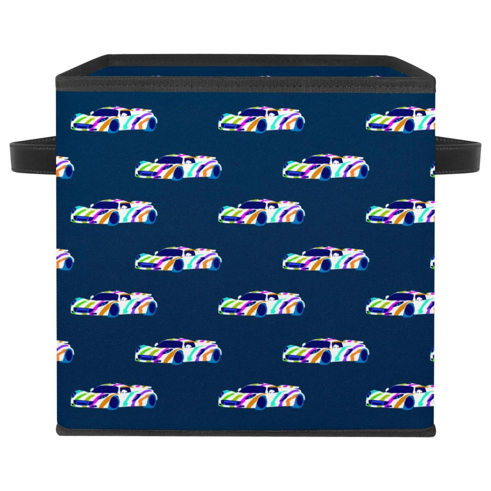 Boîte de rangement pliable en tissu cube pour ranger les jouets et vêtements