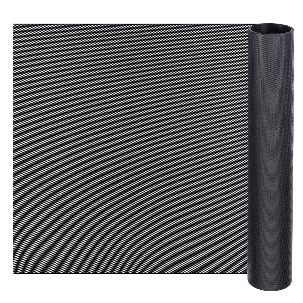 BENECREAT 200 x 30 cm Filtro Polvere Nero Maglia Computer Coperchio Filtro a Maglia Anti Polvere in PVC per Alloggiamento Del Computer e Schermo Anti, Spessore di 0,2 mm