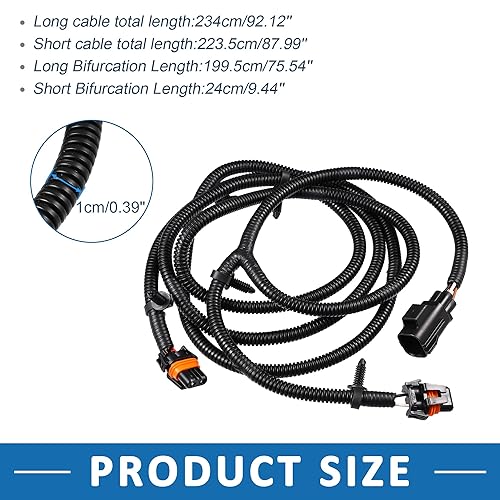 Miniatura 3 de Arnés de cableado de puente de luz antiniebla 68046303AC para Ram 2500 2011-2018