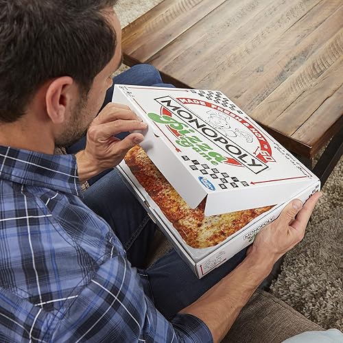 Miniatura 11 de Monopoly Juego de mesa de pizza para niños a partir de 8 años