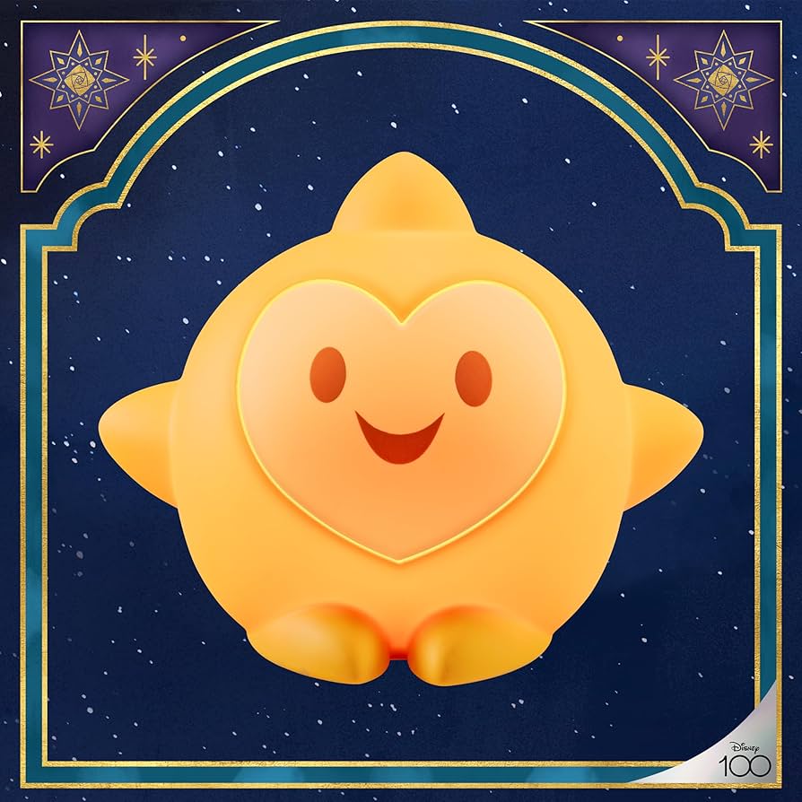 【新品未使用】ディズニー映画ウィッシュ　スター　LEDナイトライト　USB充電式 新品未使用】ウィッシュ スター LEDナイトライト USB充電式