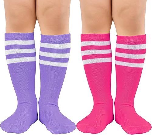 Century Star Calcetines de fútbol para niñas y niños, calcetines de béisbol para jóvenes, calcetines de sóftbol para niños, calcetines deportivos