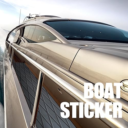 Miniatura 19 de Fullfire Suelo de lancha – Cubierta de espuma EVA para lanchas – Alfombra marina autoadhesiva para lanchas de motor, yate, kayak, RV