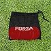 FORZA Flat Disc Markers | Colored Markers for Soccer Training & Outdoor Play - Mini & Standard Size Options (Mini (3.5in), Red)