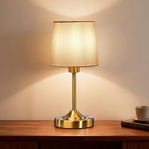Cordless Table Lamp 5000mAh Rechargeable Table Lamp with 3-Level Dimmable Brightness Portable Nightstand LED Lamp for Bedroom Living