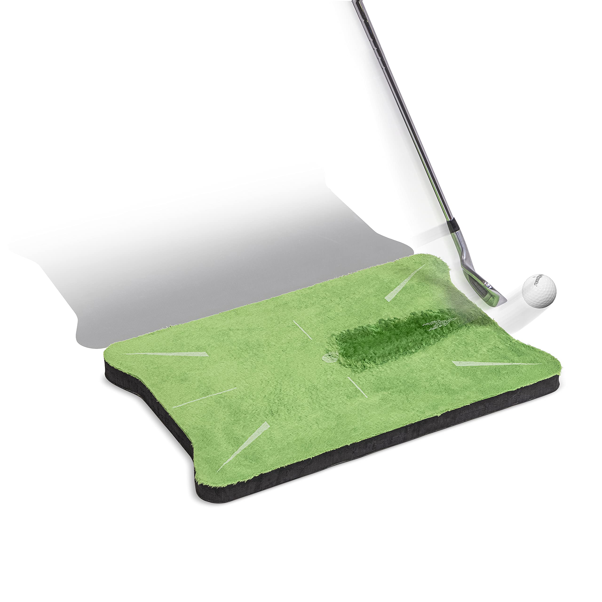 GoSportsGoSports Swing Spot Golf Swing Impact Training Mat, Shows Club Path at Impact to Detect and Fix Slices, Hooks and More - Choose Indoor or Outdoor