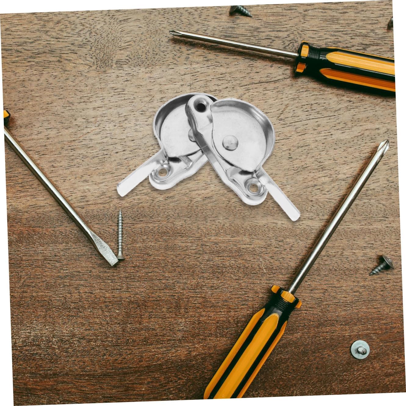 12sets Stainless Steel Crescent Locks for Windows Easy Install Security Locks for Sliding Doors Home Security Accessories