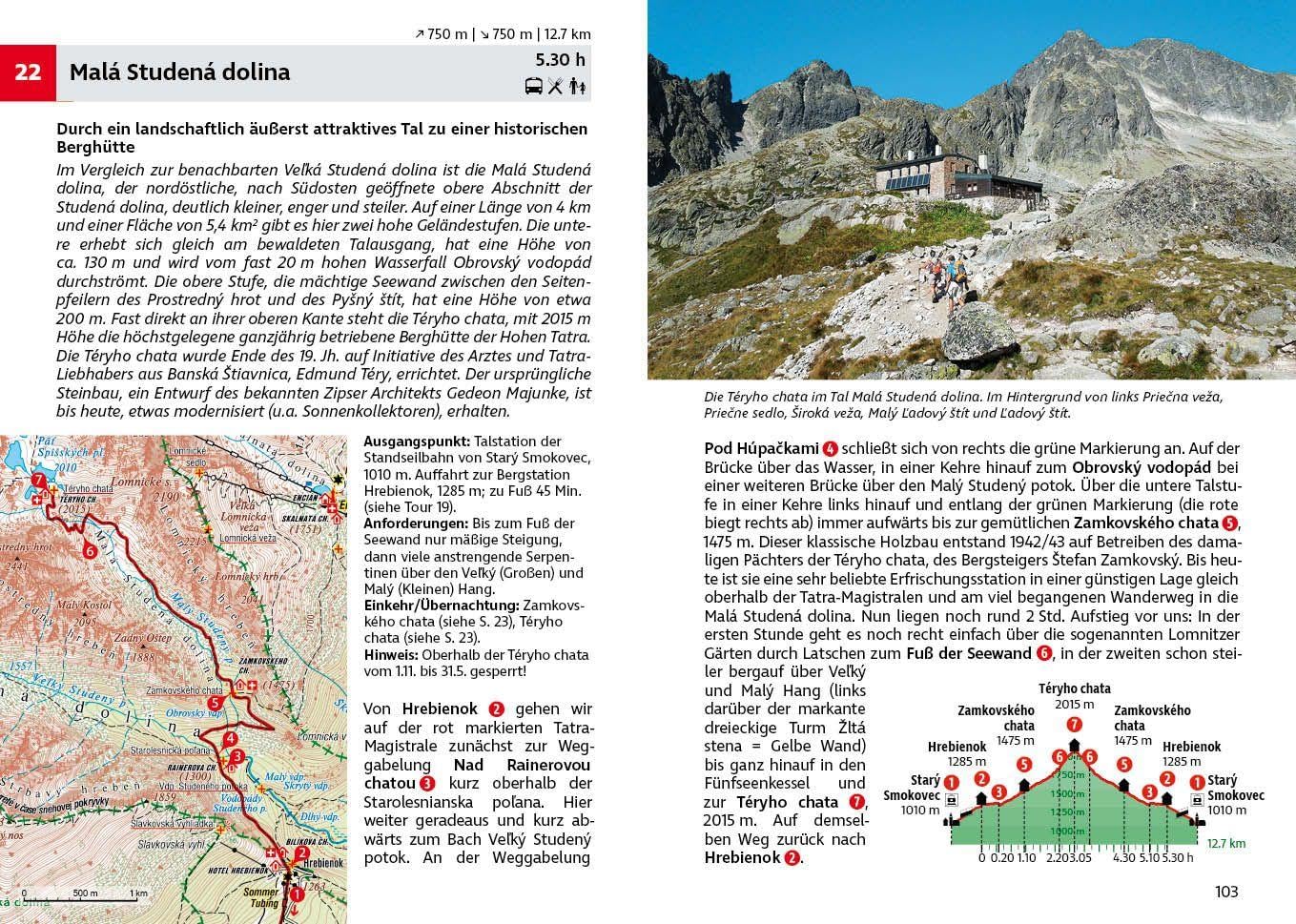 Hohe Tatra: Die schönsten Tal- und Höhenwanderungen. 50 Touren mit GPS-Tracks (Rother Wanderführer)