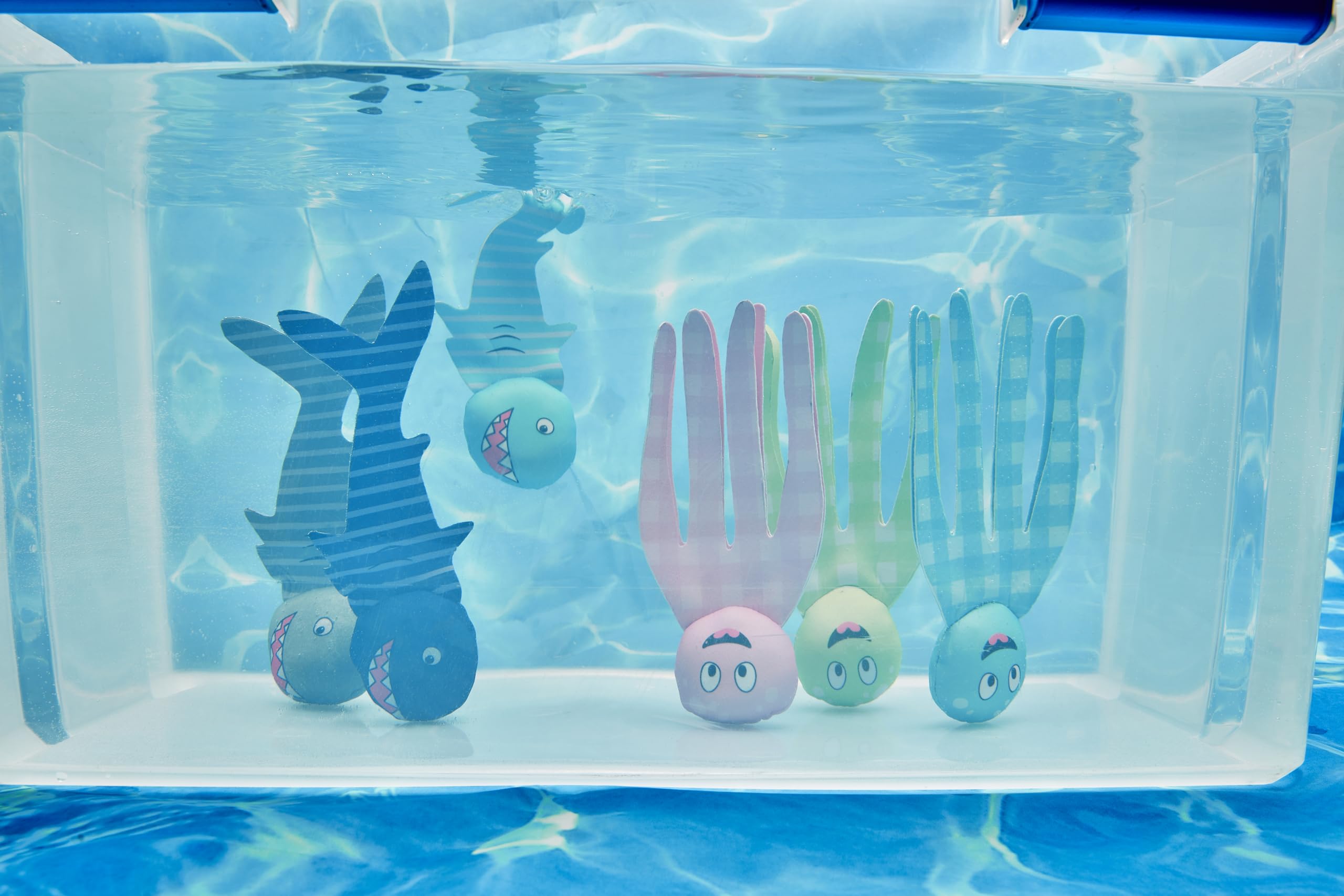 Mud Pie Kids Shark Neoprene Dive Toys ; 8