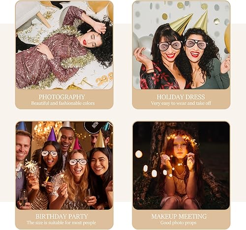 Miniatura 3 de Alipis Juguete de truco de Halloween para mujer y hombre, ojos divertidos, gafas, disfraz, disfraz de broma, regalos de fiesta, juguetes para