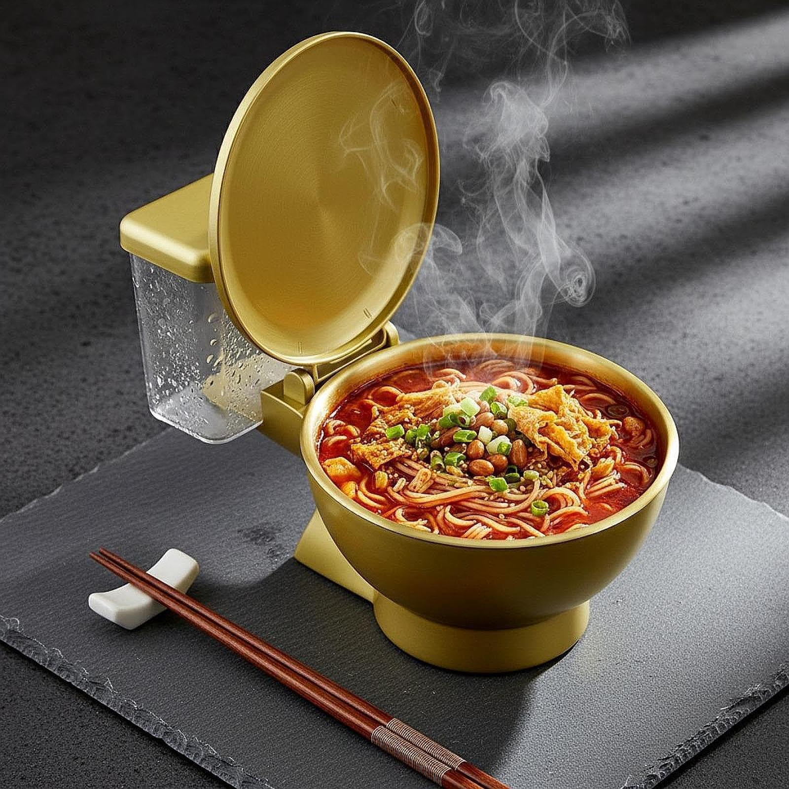 Schüssel für Ramen Nudeln, Lebensmittelbehälter, Griffig, Nudelkocher für Ramen Nudeln, Auch für Milch, Obst Und Reis Geeignet