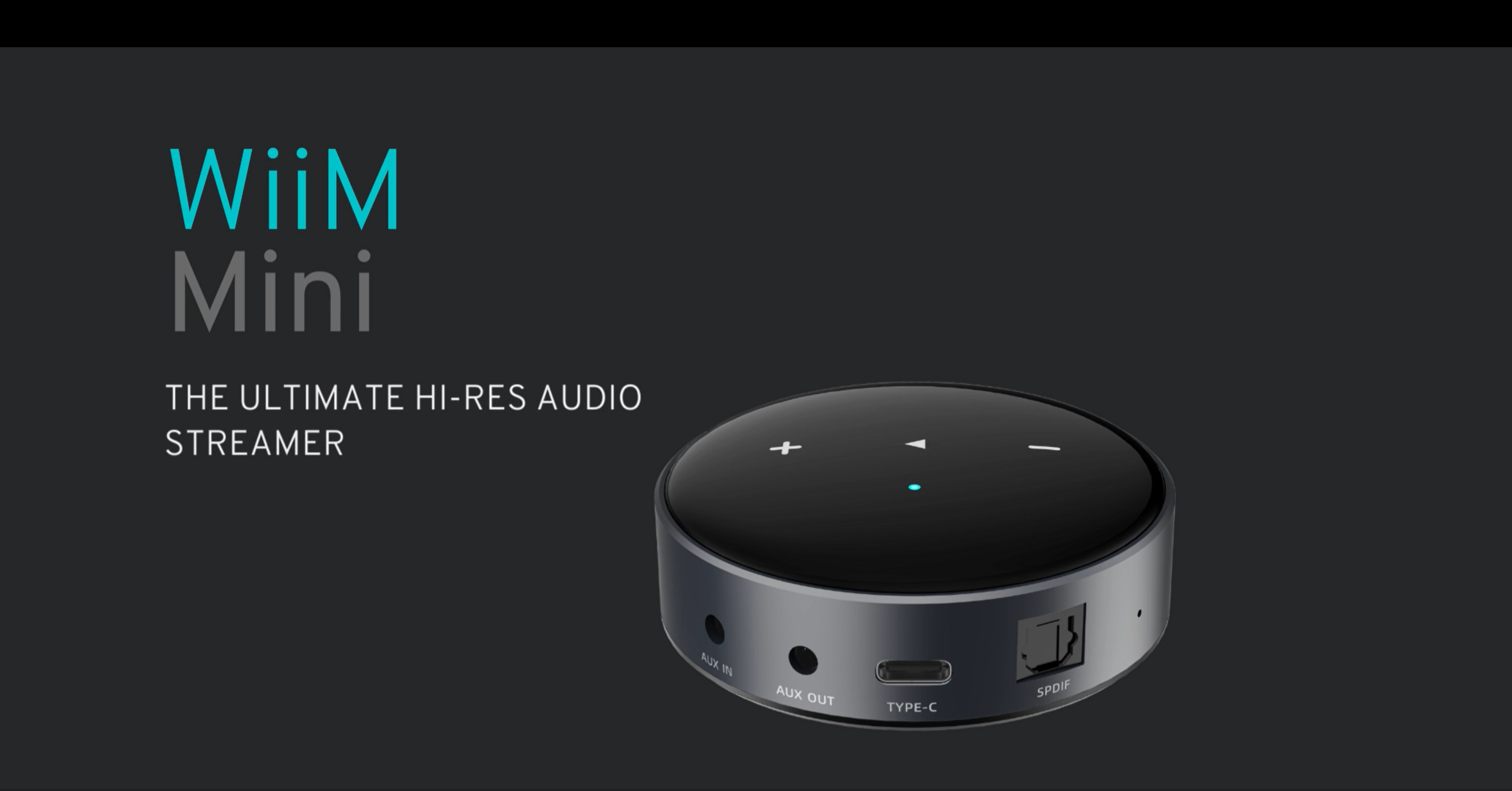 WiiM Mini AirPlay2 Kablosuz Ses Yayı, Multiroom Stereo