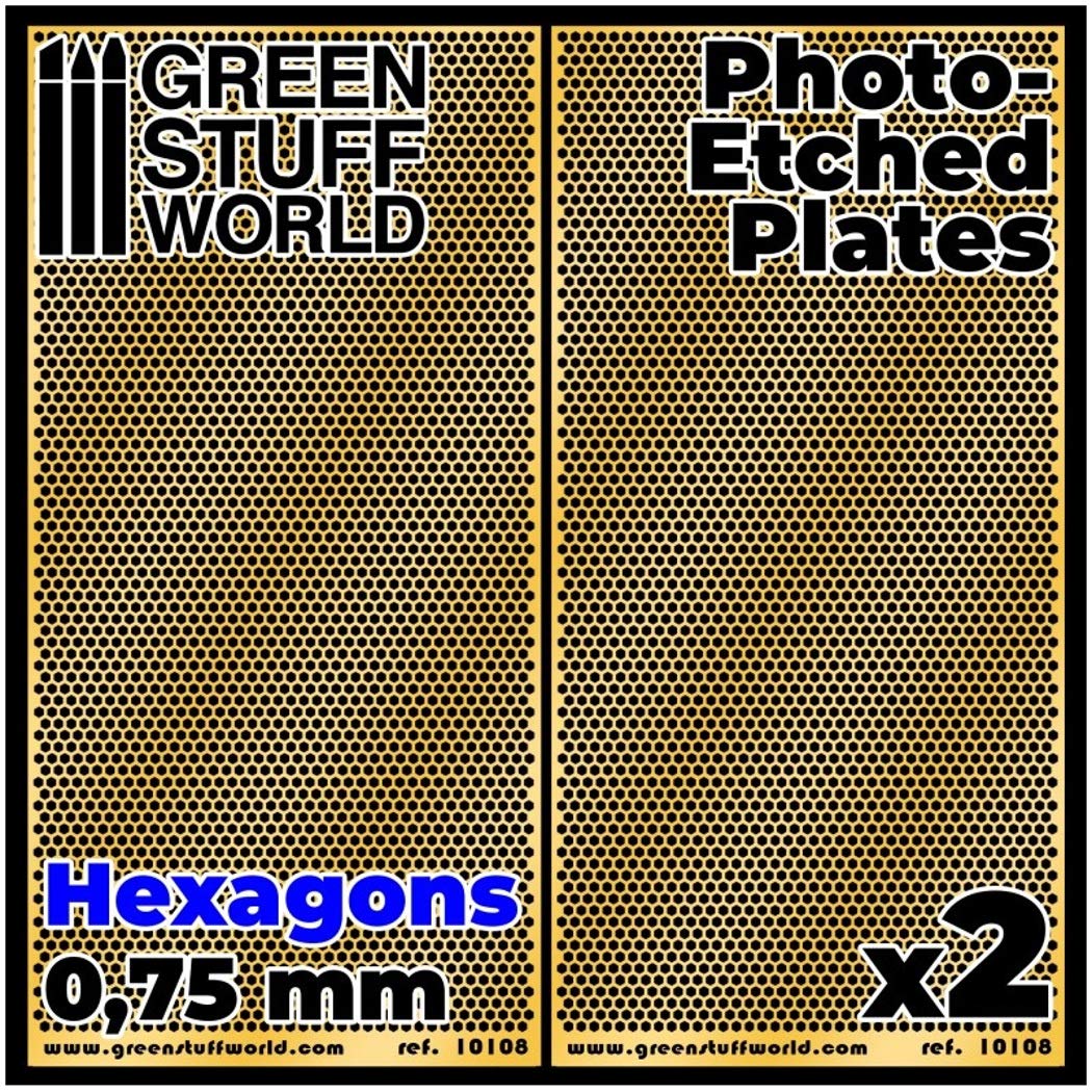 Green Stuff World Hexagons - 0.75mm