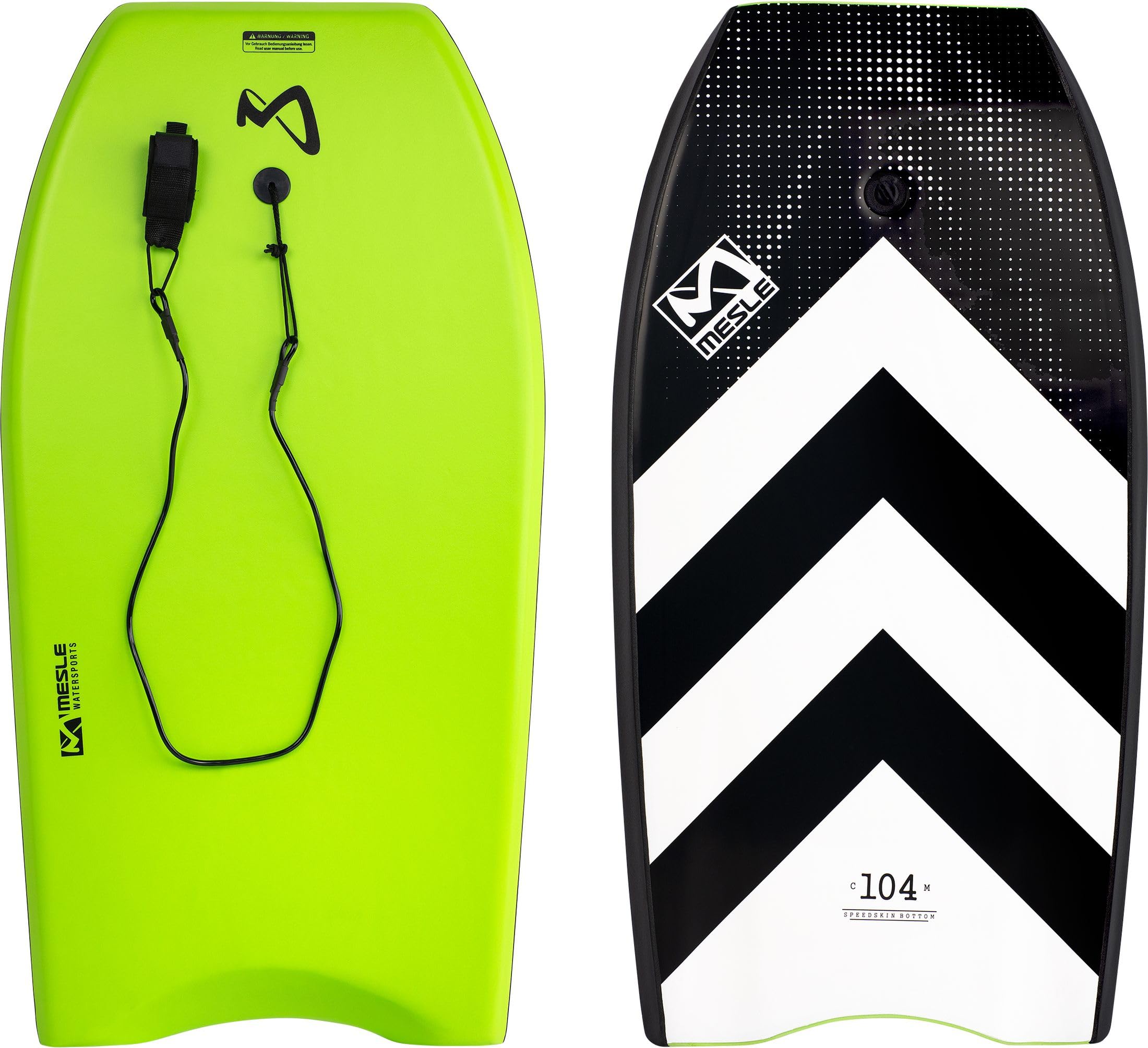 Planche De Surf Croissant HOMASIS - Bodyboard 84x46x5 Cm En HDPE XPE EPS Avec Corde Poignet - Pour Adultes Et Enfants Dès 6 Ans (Bleu)