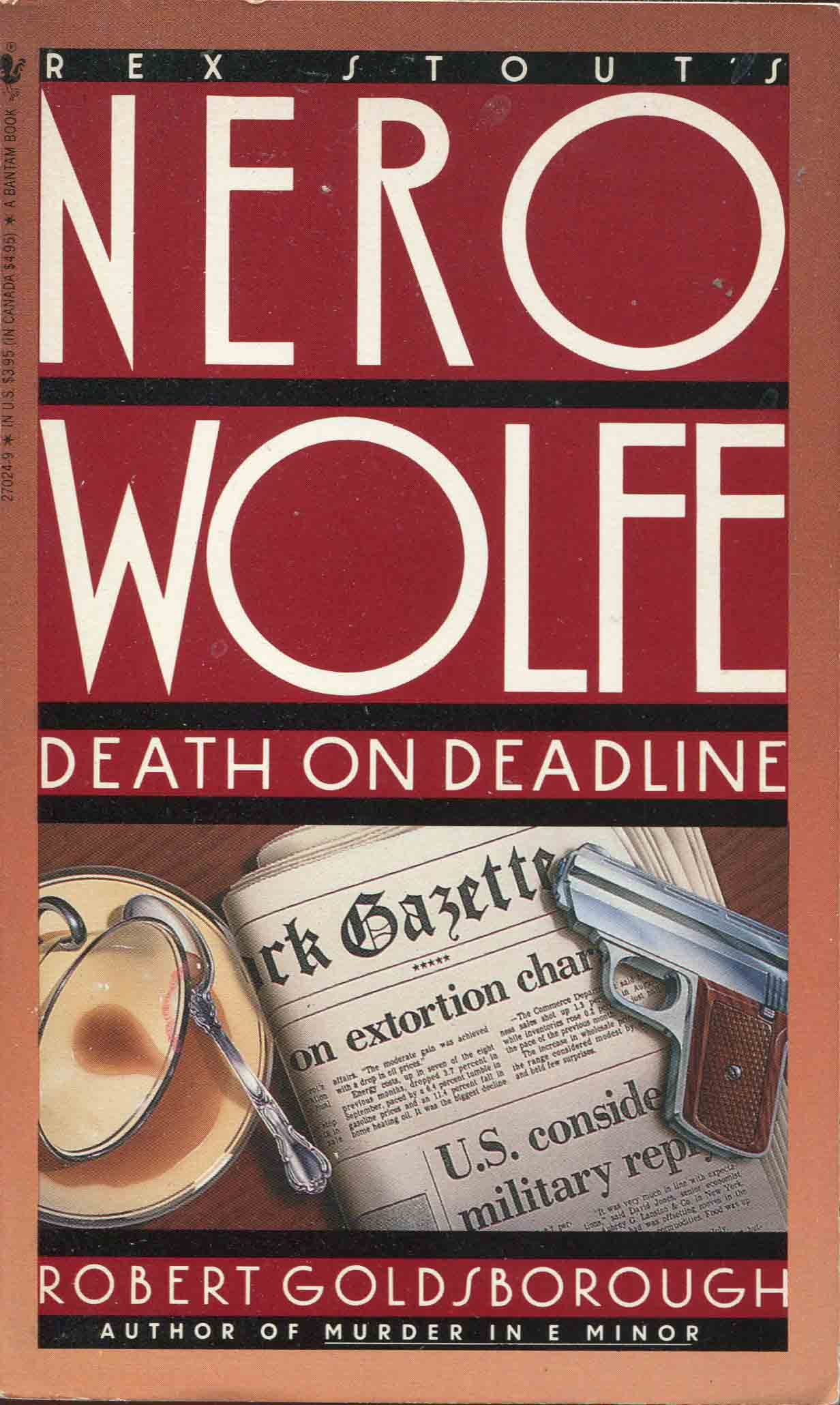 Buy Death On Deadline — BookShops.in