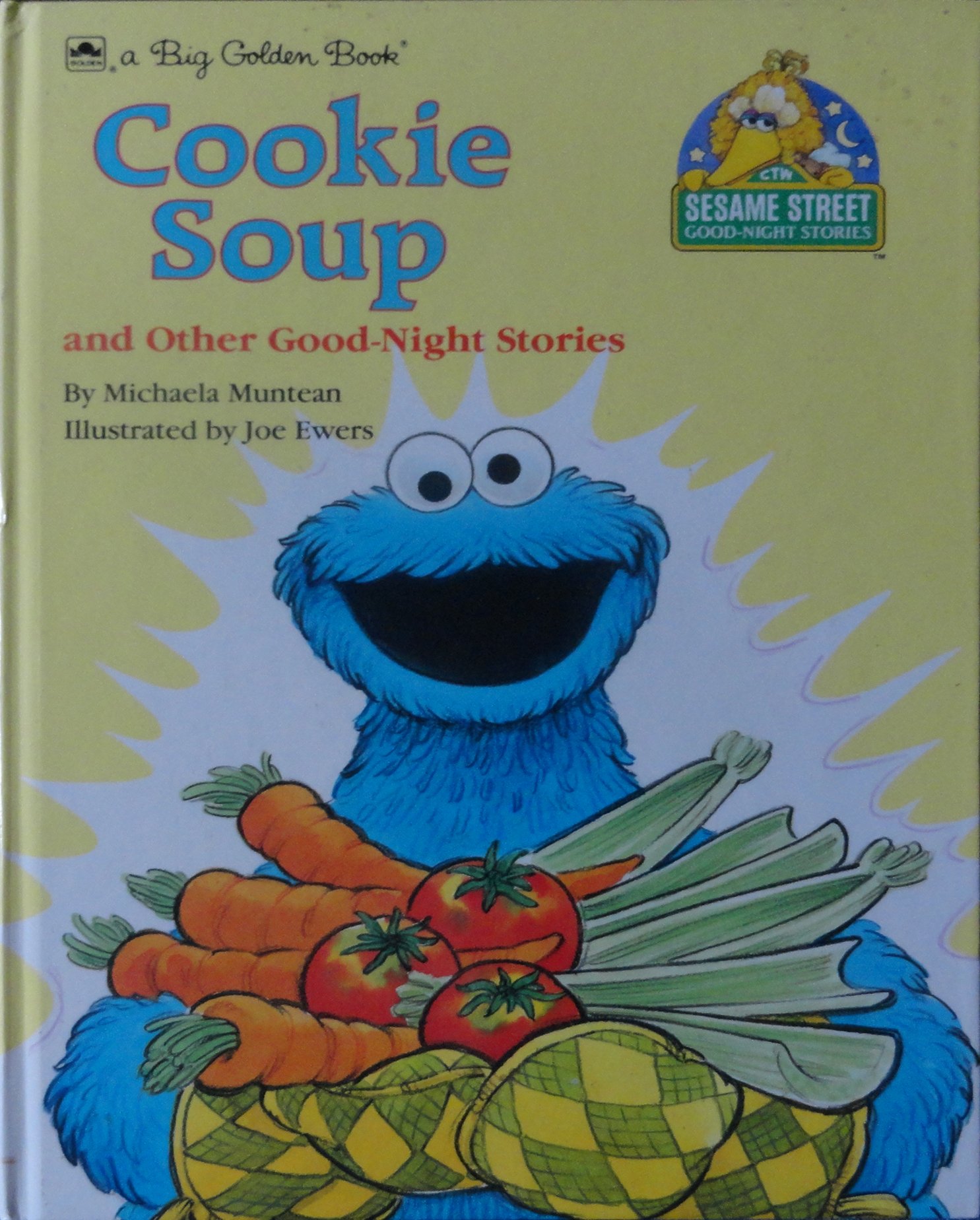Cookie Soup and Other Good-Night Stories (Sesame Street) (A Big Golden Book)