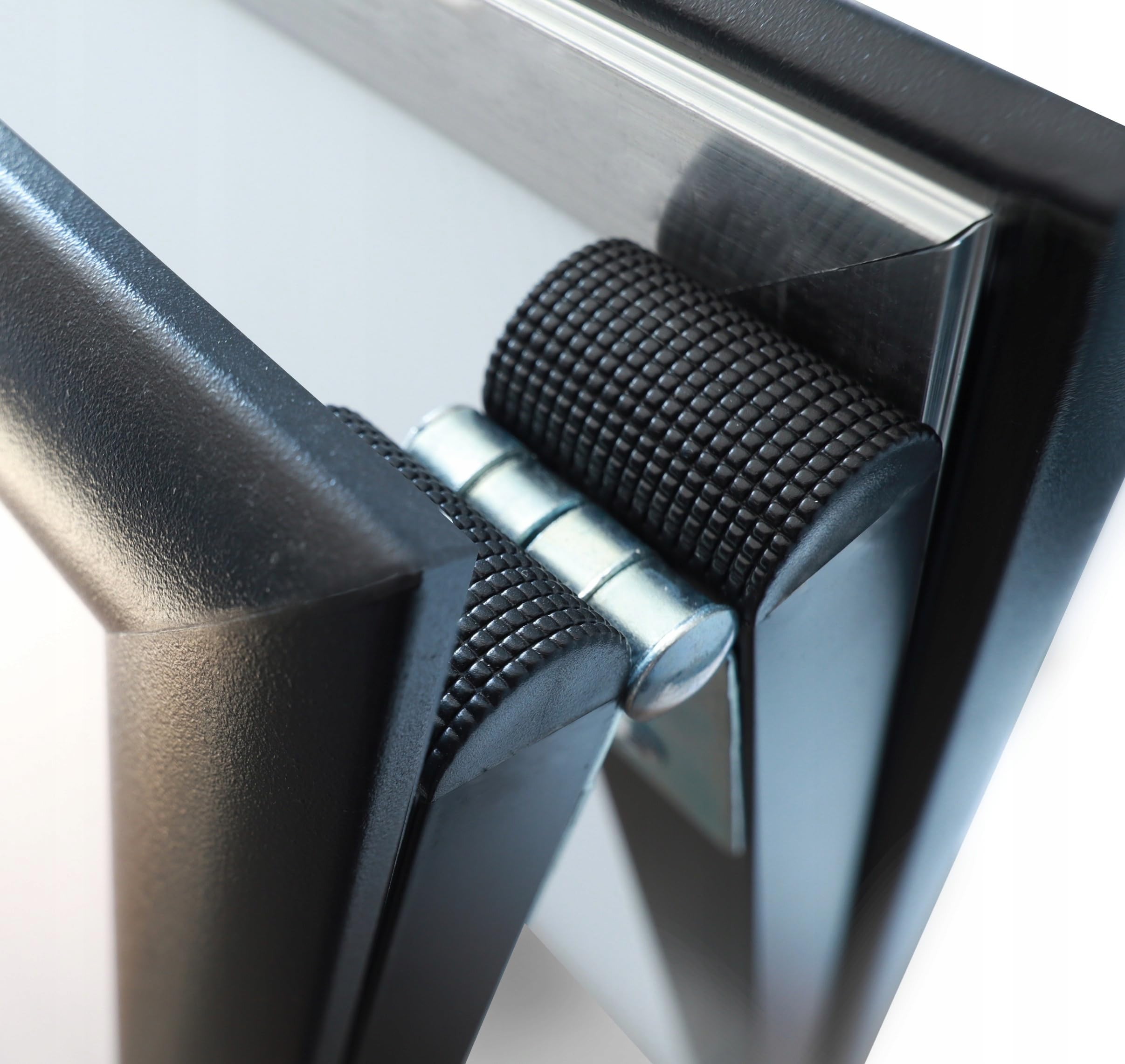 Aufsteller Kundenstopper - A1 - Beidseitig - Aluminium - UV Schutzfolie - Schwarz