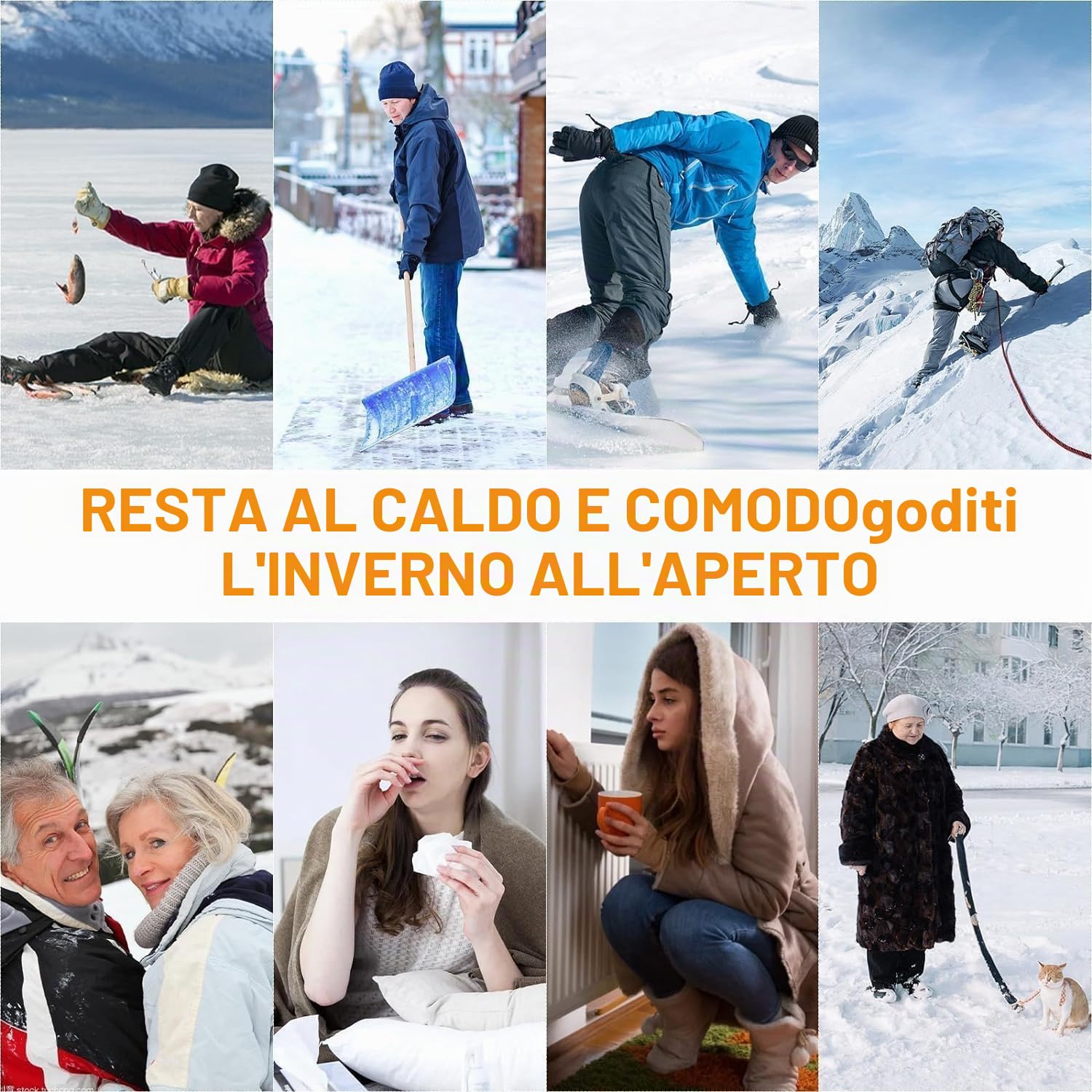 Calze riscaldate elettriche, ricaricabili 6000 mAh, riscaldanti Sox per uomini e donne, 3 livelli di riscaldamento, lavabili, scaldapiedi termici per sport all'aria aperta (calzini neri ricaricabili)