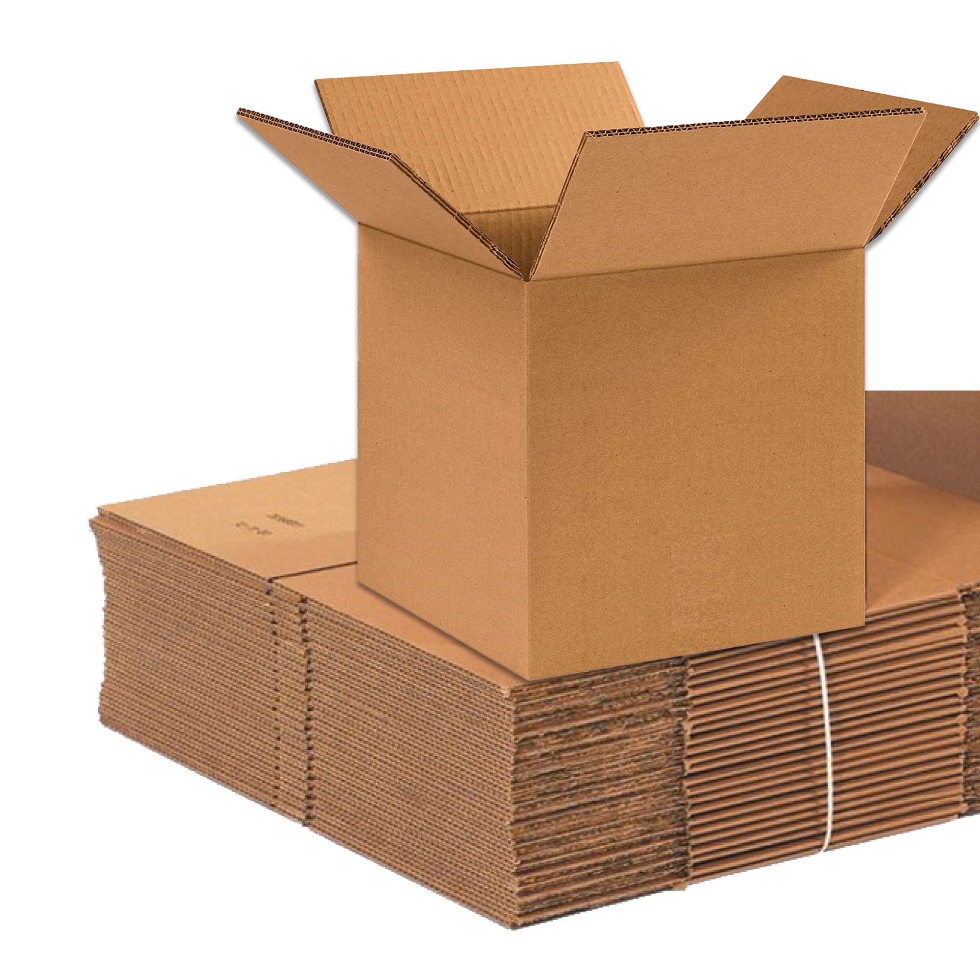 Aviditi Shipping Moving Boxes 6" x 6" x 6" (100-Pack) Small Corrugated Cardboard Packaging Boxes - Shipping, Packing, Moving, and Storage Box for Home or Office - Standard 32 ECT