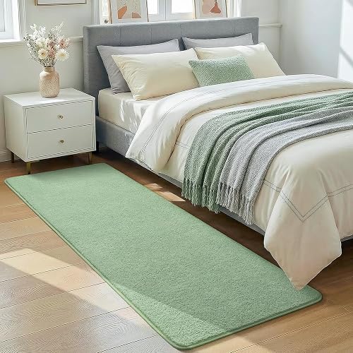 BENRON Soft 2x6 Runner Rug (Light Green)