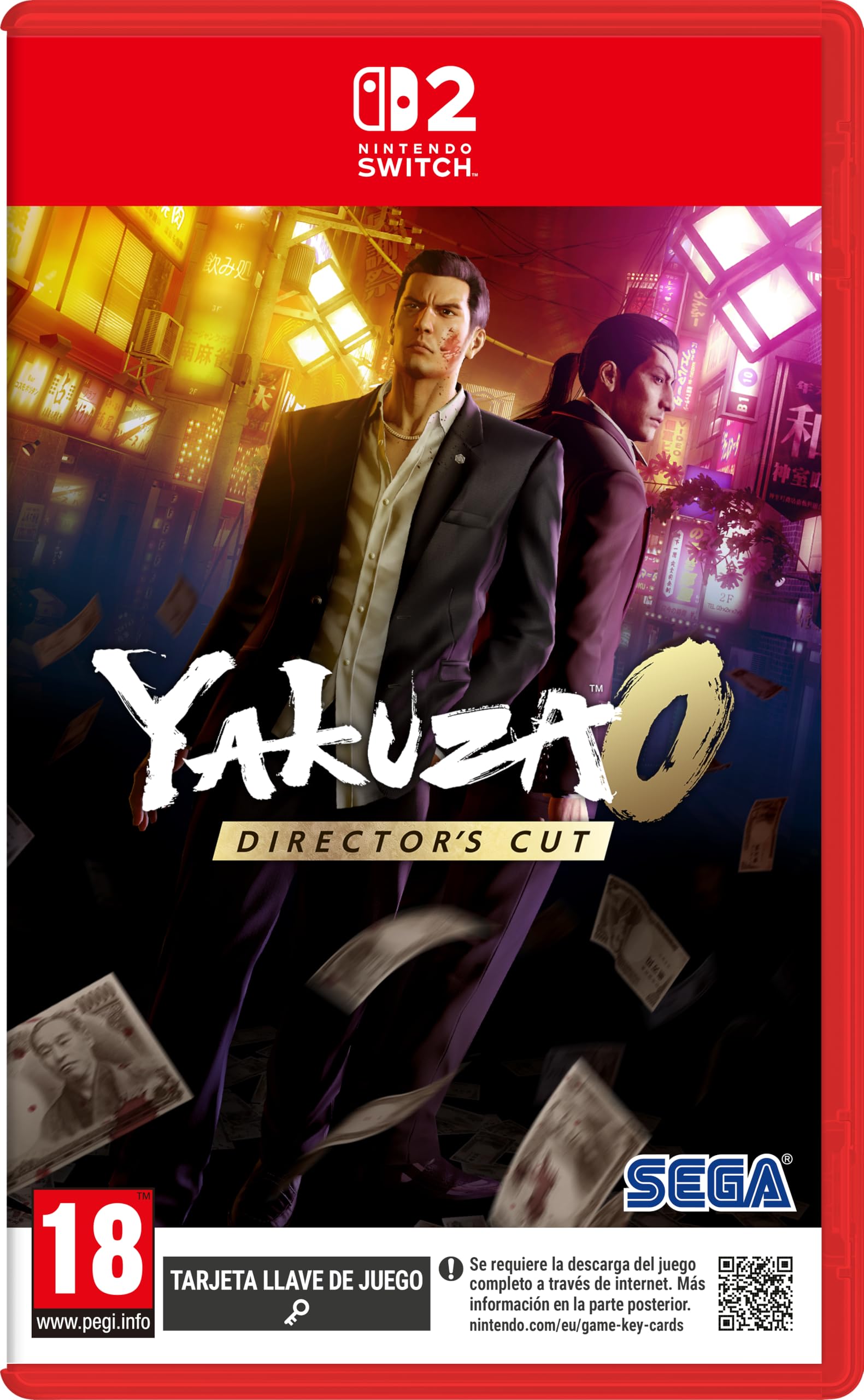 SEGA Nintendo Switch Game Yakuza 0 Director's Cut