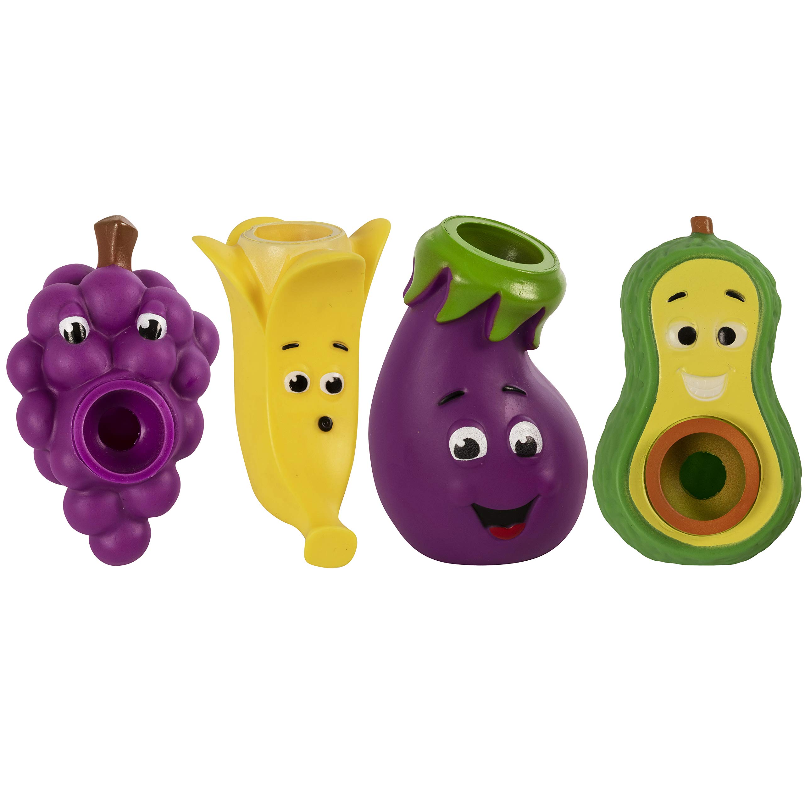 Wowow Toys & Games Cheeky Pops Shooters 4 Pack | Great Indoor/Outdoor Fun For Kids Adults Boys & Girls (Fruit Pack)