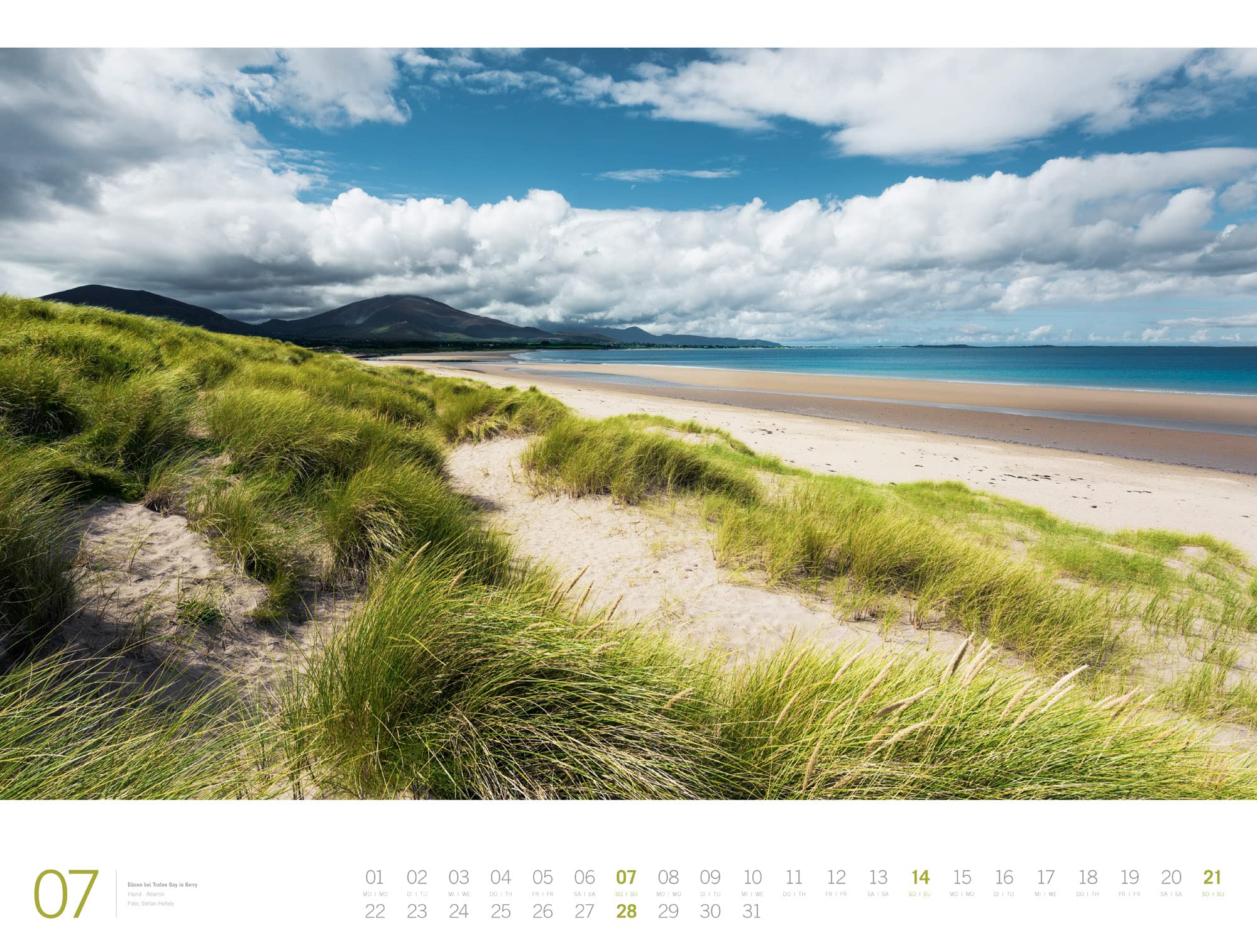 Meer - Ackermann Gallery Kalender 2024, Wandkalender im Querformat (66x50 cm) - Großformat-Kalender / Hochwertiger Panorama-Kalender Küste und Strand