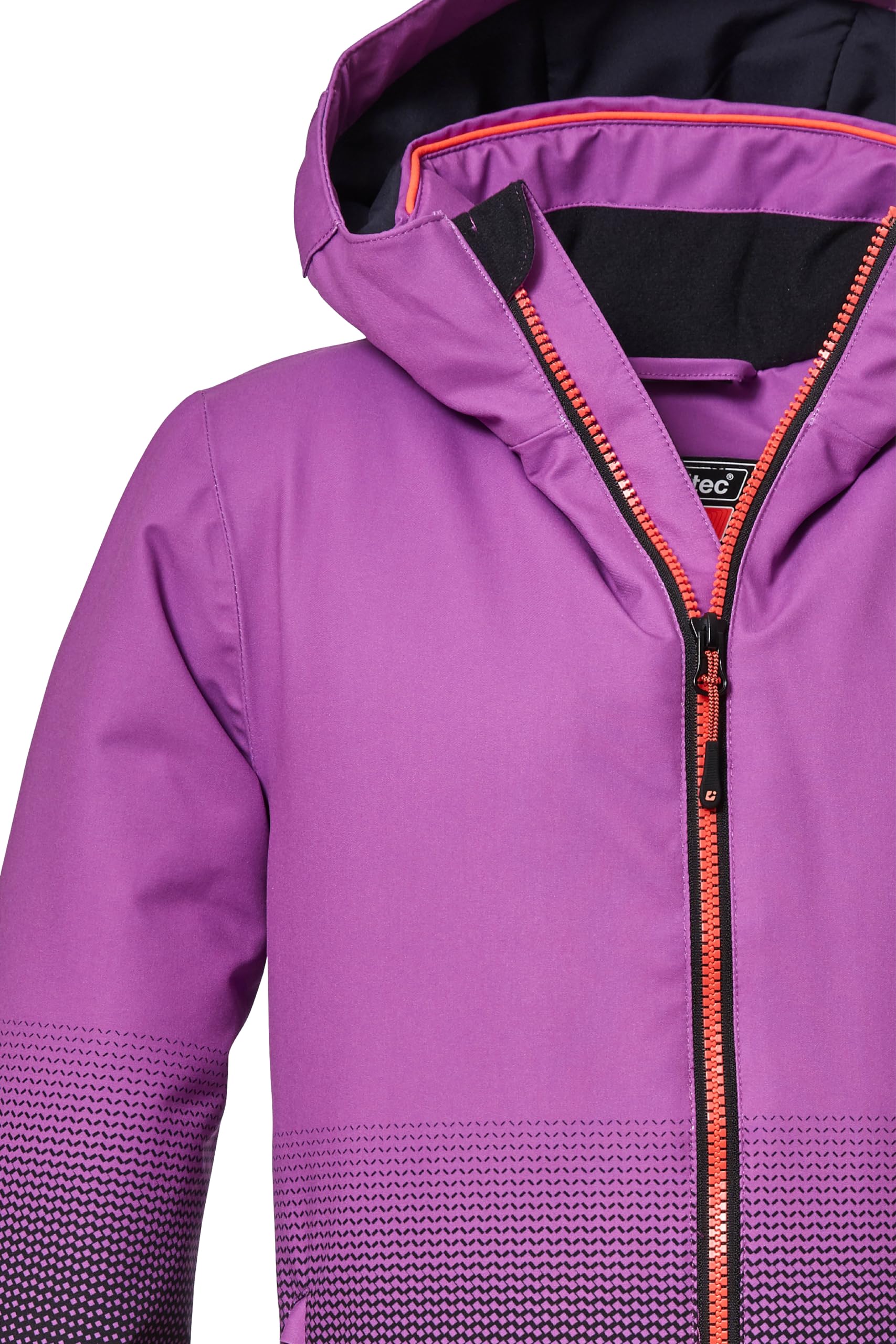 Killtec Ksw 183 Grls Ski Jckt Veste de ski imperméable/veste fonctionnelle avec capuche et pare-neige Girl´s
