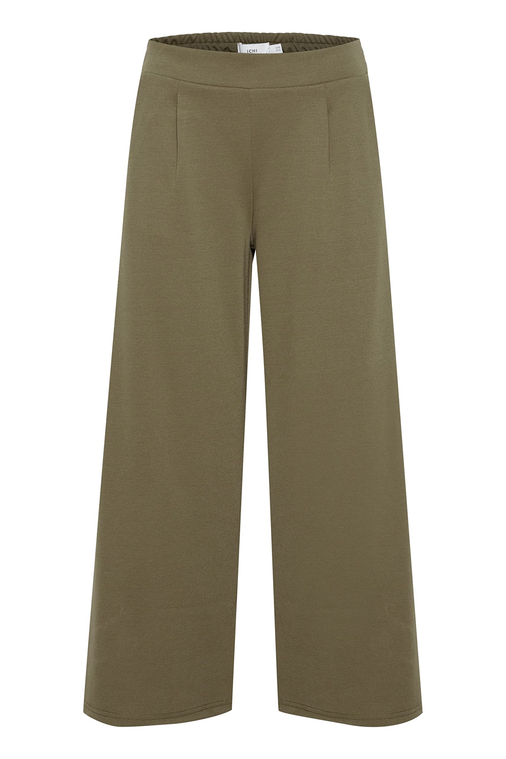ICHI Women's IHKATE SUS Wide PA Casual Pants, 190510/Kalamata, S