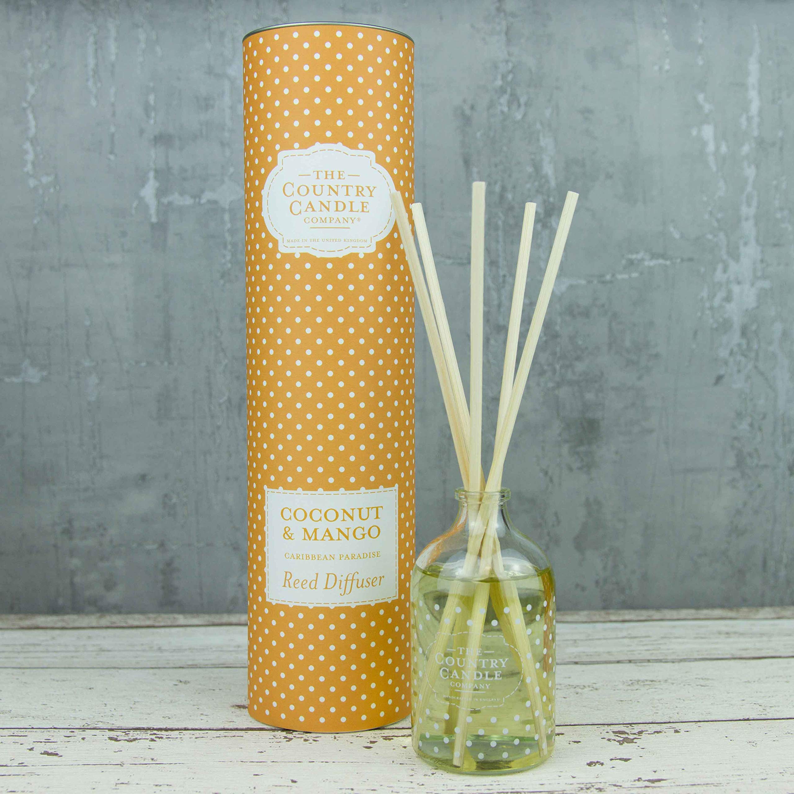 The Country Candle Co. Coconut & Mango Polka Dot Reed Diffuser