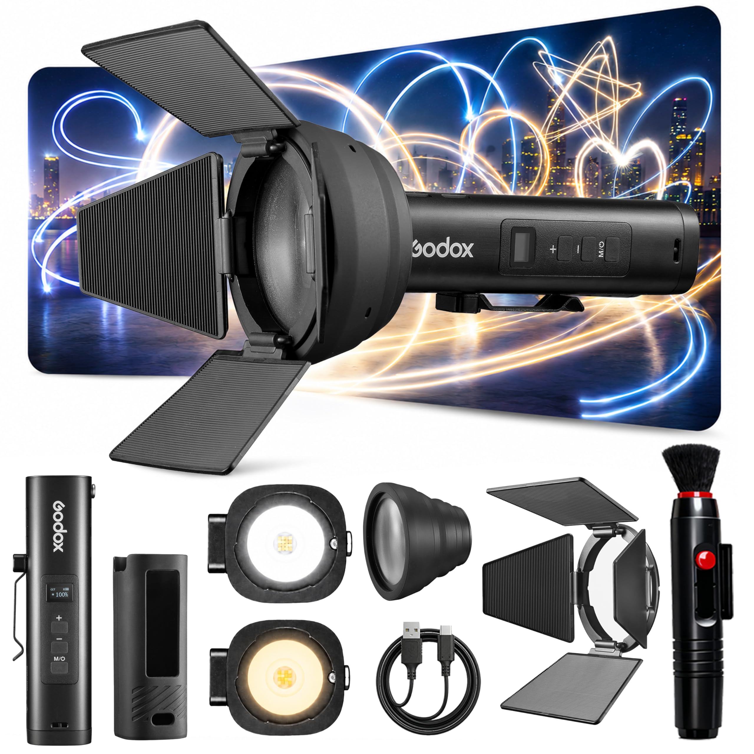 Godox Fl15Bi LEDライト 本体 Amazon.com : Godox FL15Bi 15W Bi-Color LED Video Flash Light