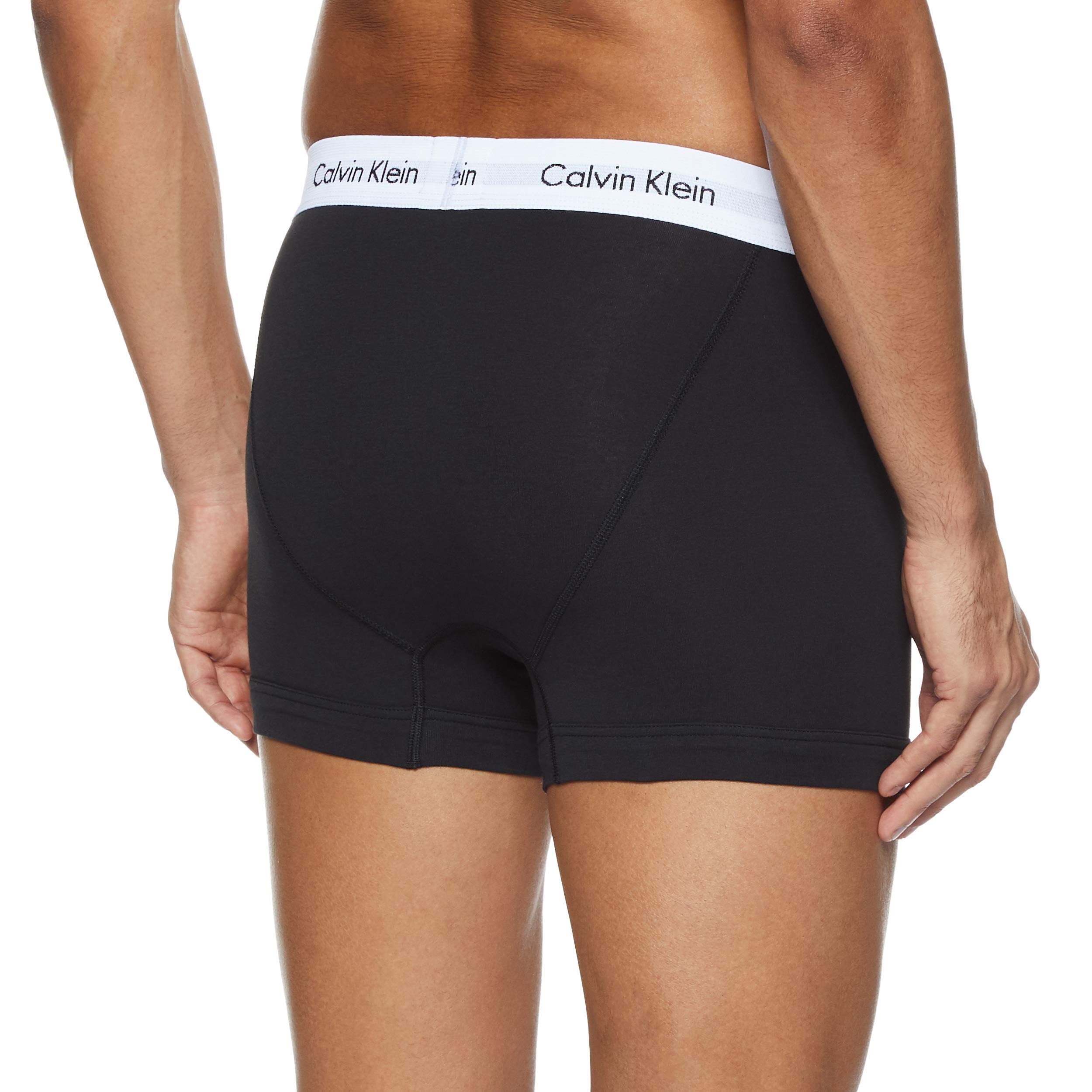 Calvin Klein Pantaloncini Boxer Confezione da 3 Uomo Low Rise Trunks Cotone Elasticizzato