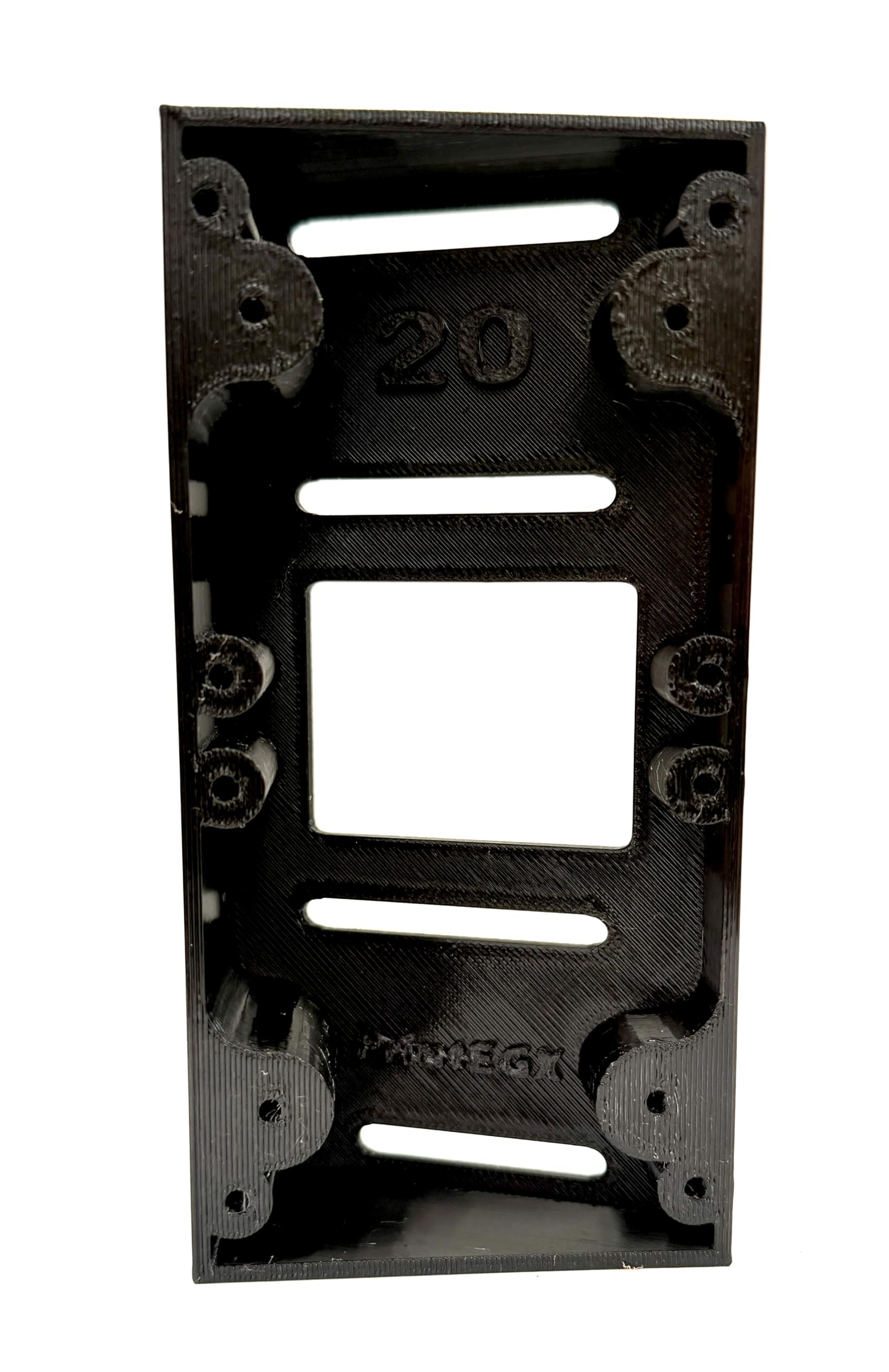 Black 20 Degree Right or Left Angle Wedge Wall Fitting Mount For Ring Video Doorbell Gen 2 3 3+ 4
