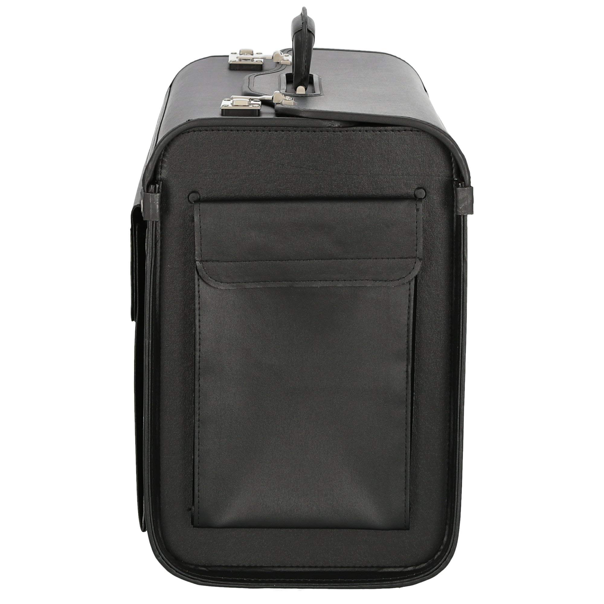 Pilotenkoffer 50 cm schwarz