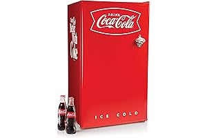 Nostalgia Coca-Cola Mini Fridge with Freezer: A Refreshing Blast from the Past