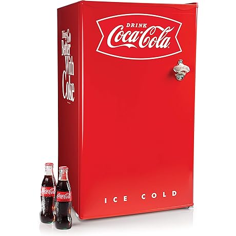 Nostalgia Coca-Cola Mini Fridge with Freezer: A Refreshing Blast from the Past