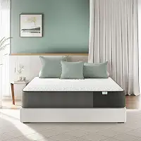 Crystli Colchão Queen Size, colchão respirável de espuma viscoelástica de 20 cm com colchão Queen de espuma certificado CertiPUR-US para suporte do sono e alívio de pressão
