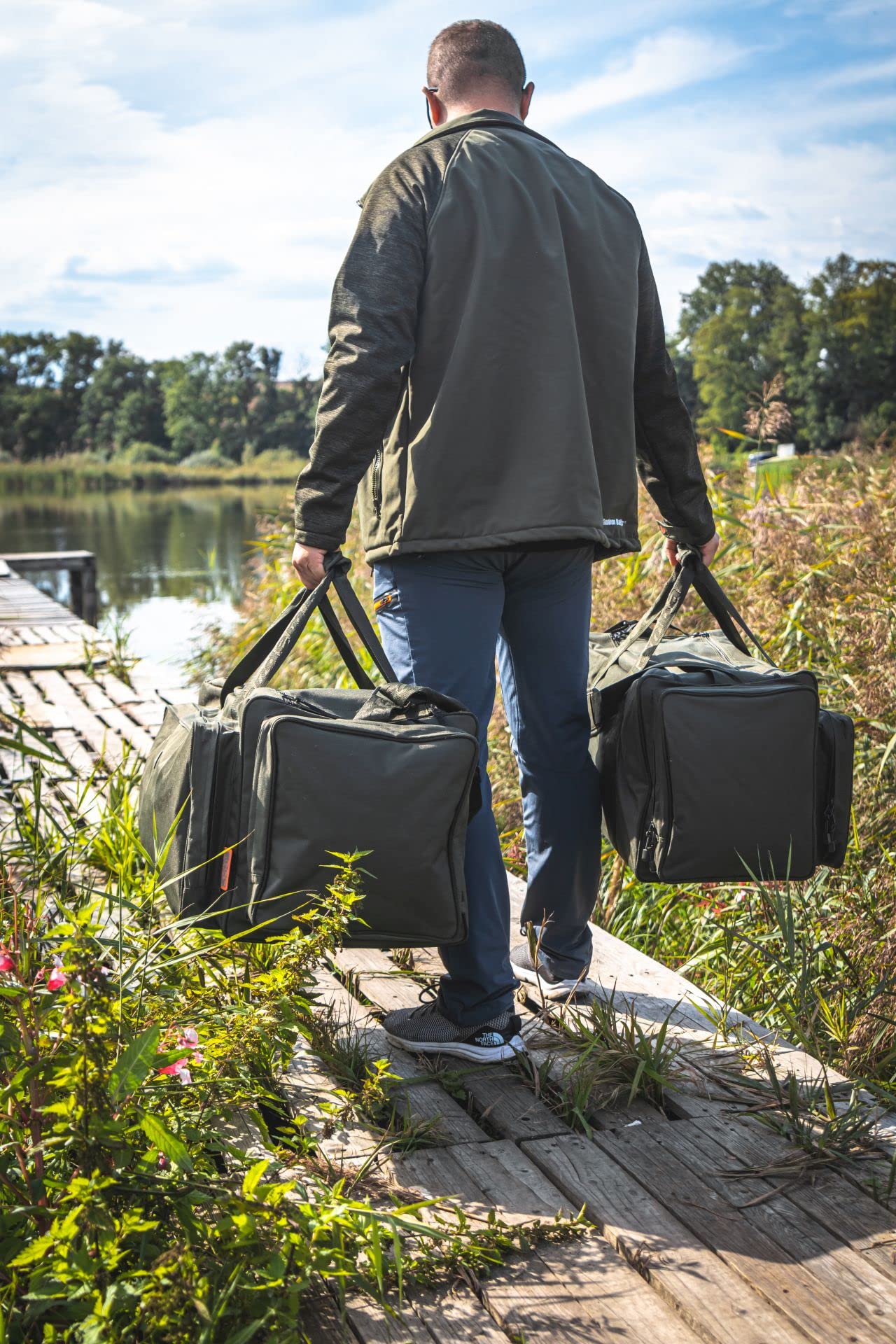 Tandem Baits Enforcer Carryall XL Borsa da Pesca Grande Borsone Carpfishing Accessori Attrezzatura da Pesca