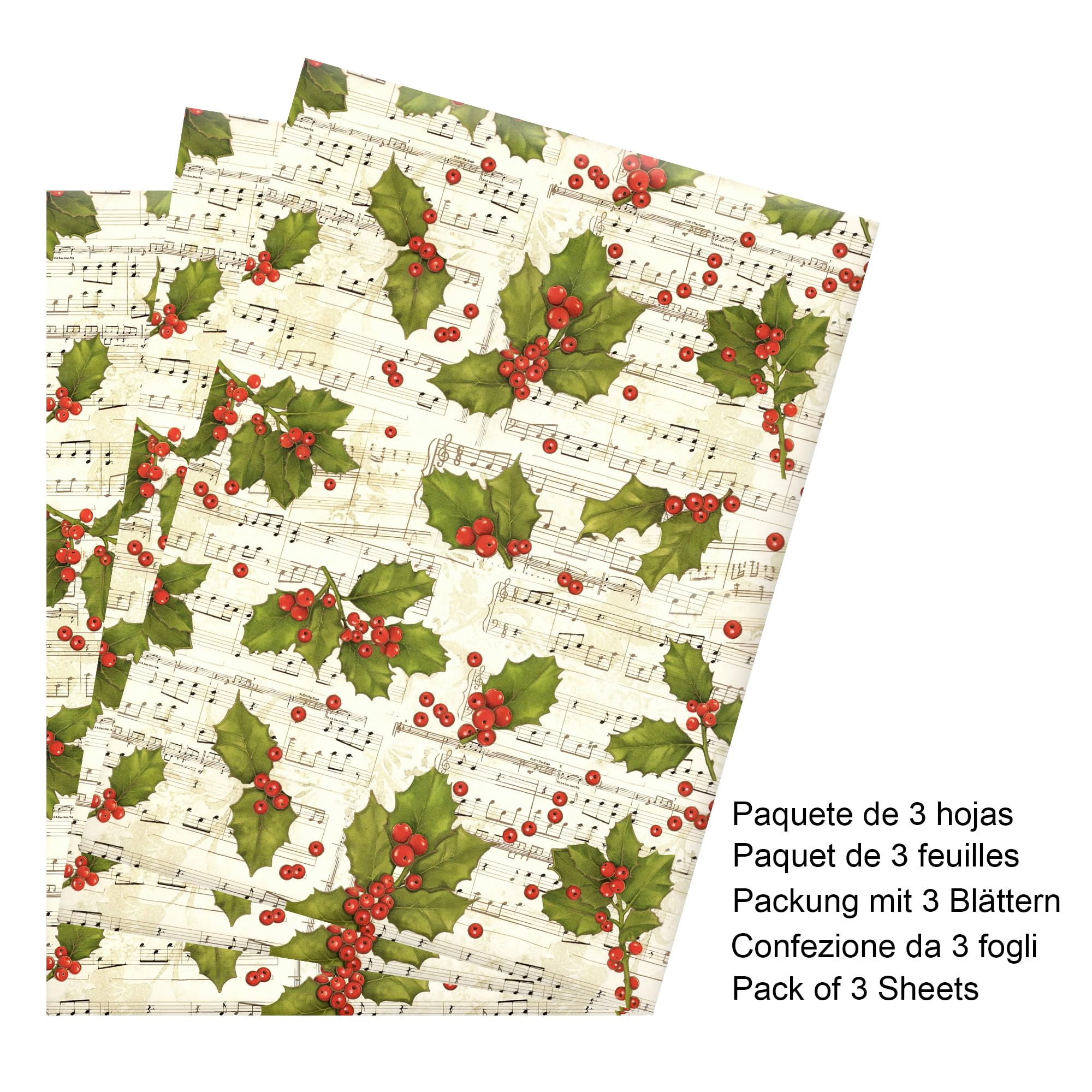 Carta Da Regalo Kraft Vintage ARKRAFT - 2 Fogli 128x88 Cm | Robusta E Made In Italy