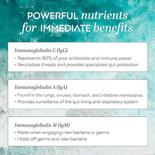 Miniatura 6 de CLEANSE Edición Limitada  Calostro sin lácteos IgG  50.5% IgG Concentrado de Apoyo Inmune  Desintoxicación diaria de la salud intestinal, energía,