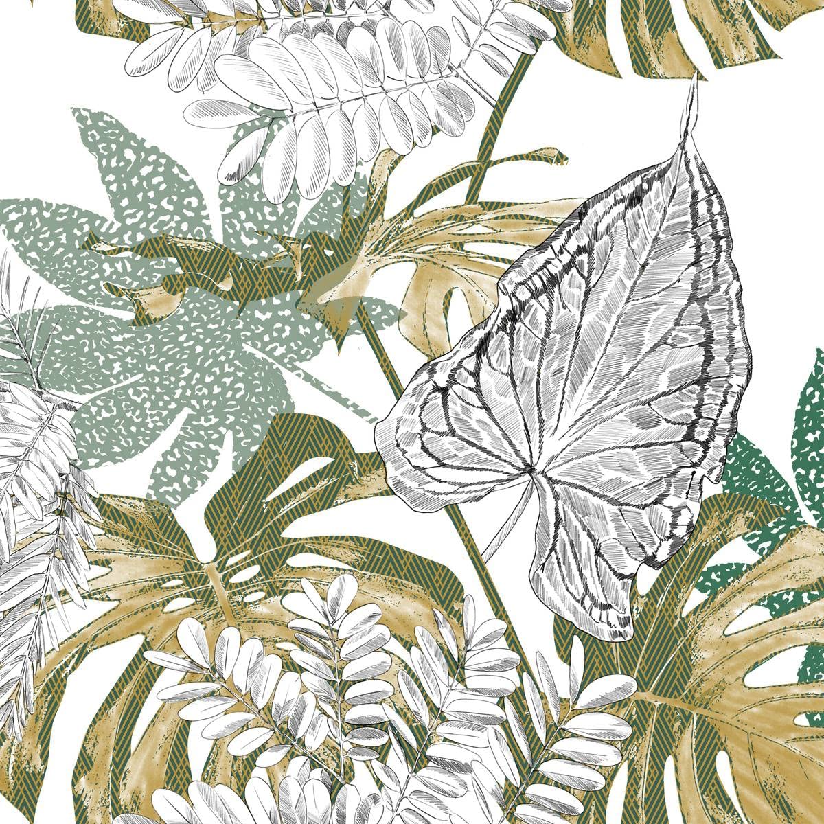 Atmosphera - Monstera pościel bawełniana 240x220 cm