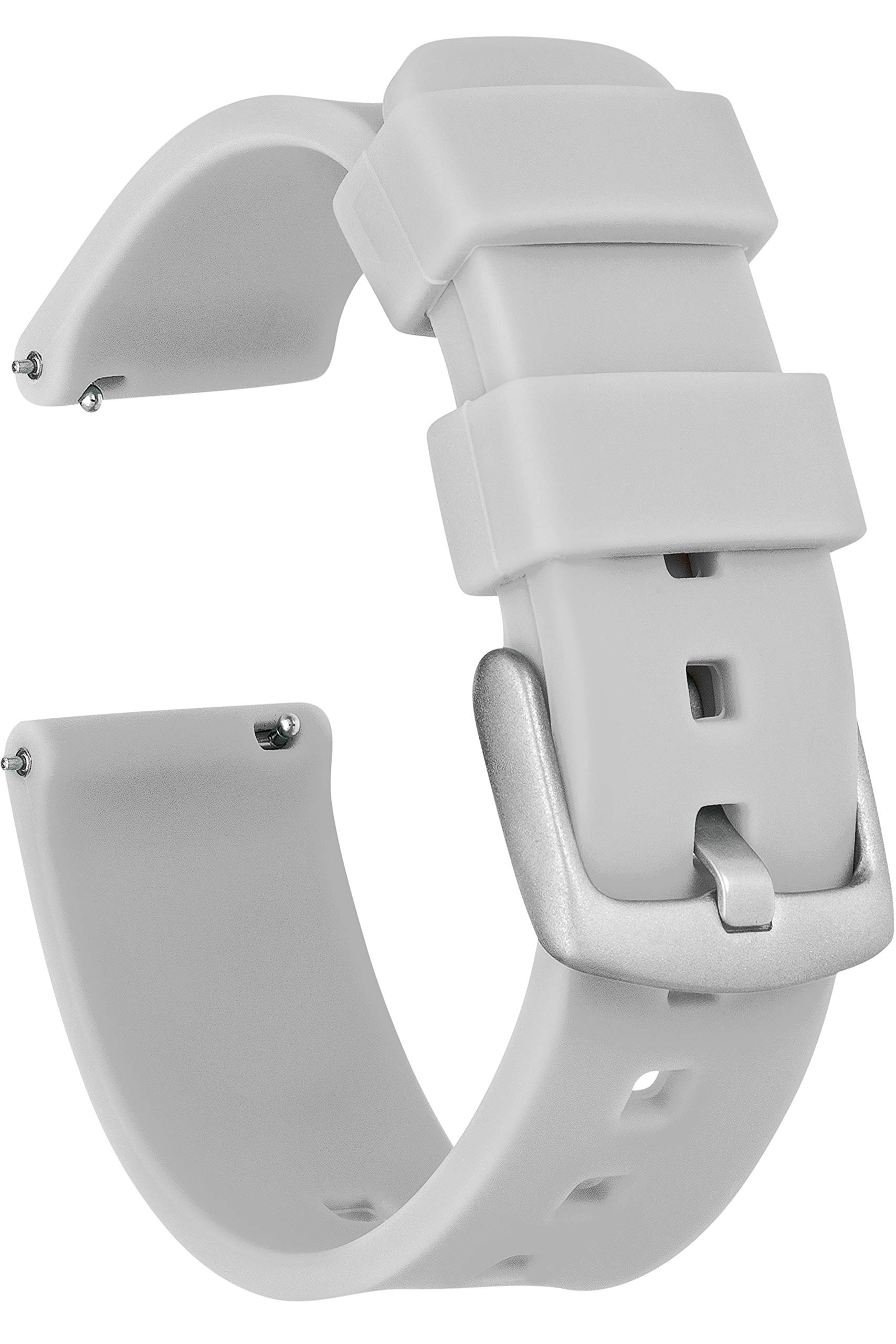 GadgetWraps Silicone Watch Band Strap with Quick Release Pins Compatible with Gizmo Watch, Samsung, Pebble Fog, 20mm