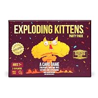 Exploding Kittens Party Pack – Family and Adult Party Game for Large Groups – Easy To Learn